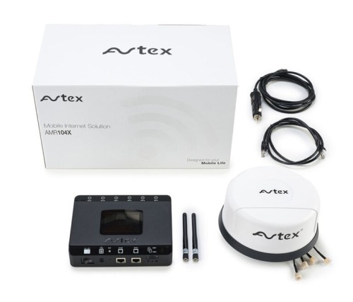 Mobilne rozwiązanie internetowe AVTEX 4 G WiFi 6 – ultraszybki router Dual SIM
