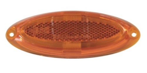 Owalna lampa obrysowa LED Dimatec