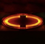Owalna lampa obrysowa LED Dimatec