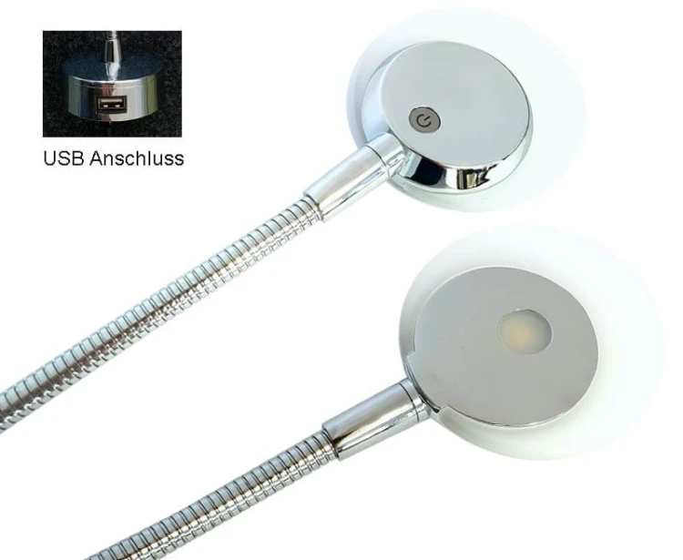Lampka LEDz wejściem USB