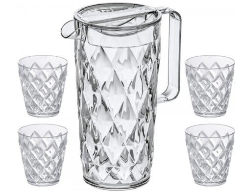 koziol crystal dzbanek+szklanki .png