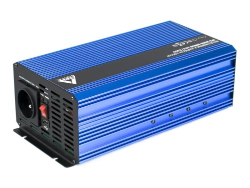 Przetwornica napięcia 12 VDC / 230 VAC SINUS 2000w