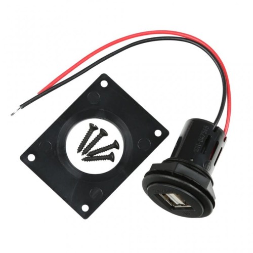 Gniazdo ładowarka 2xUSB 12/24 V