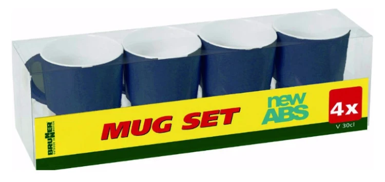 0830051C.C22 Kubki z melaminy Brunner Mug Set zestaw granatowy