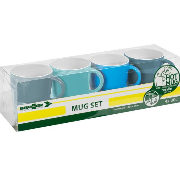 0830051C.C1A Kubki z melaminy Brunner Mug Set zestaw niebieski
