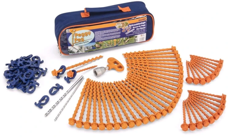 610/121 Peggy Peg Starter Kit zestaw wkręcanych śledzi