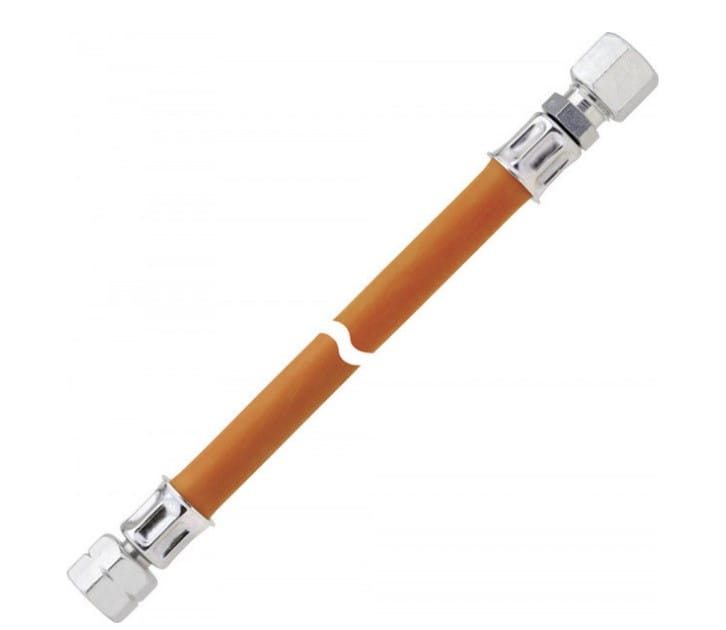 9952488 Przewód gazowy 800mm GOK  G 1/4 LH-ÜM x 8mm
