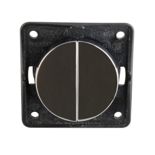 9930695 Włącznik światła, klawisz podwójny Berker Integro Flow