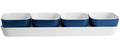 0830042N.C8C Zestaw miseczek Brunner appetizer Blue Ocean