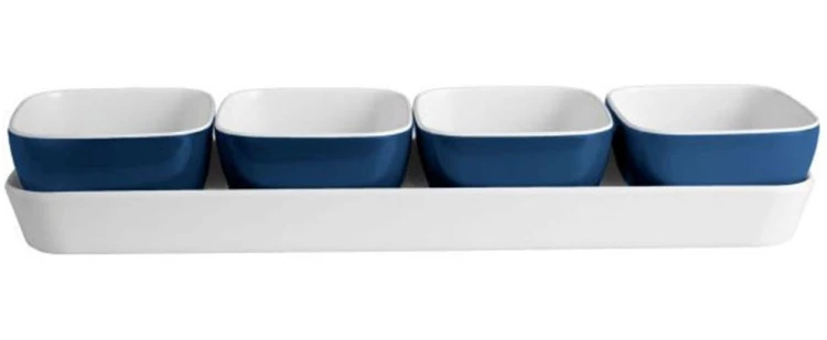 0830042N.C8C Zestaw miseczek Brunner appetizer Blue Ocean